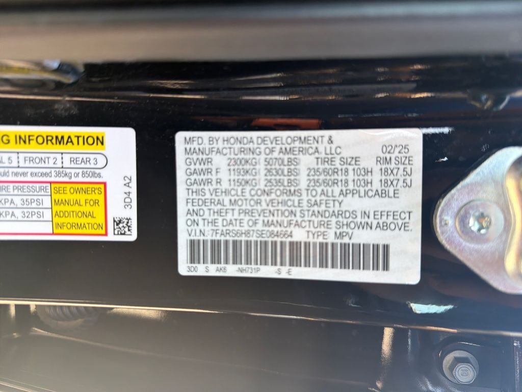 Used 2025 Black Honda Sport-L image 24