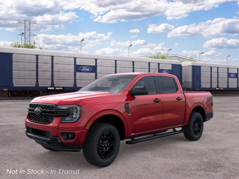 New 2026 Ruby Red Metallic Tinted Clearcoat Ford XLT image 1