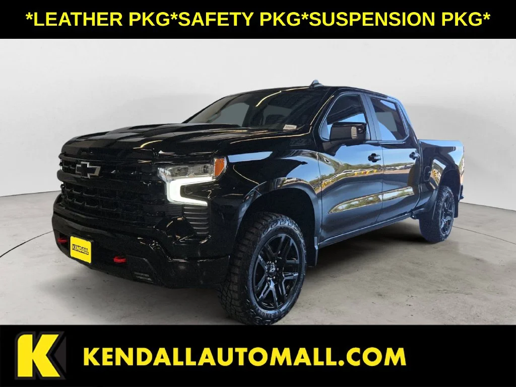 Certified Used 2023 Black Chevrolet LT Trail Boss image 1