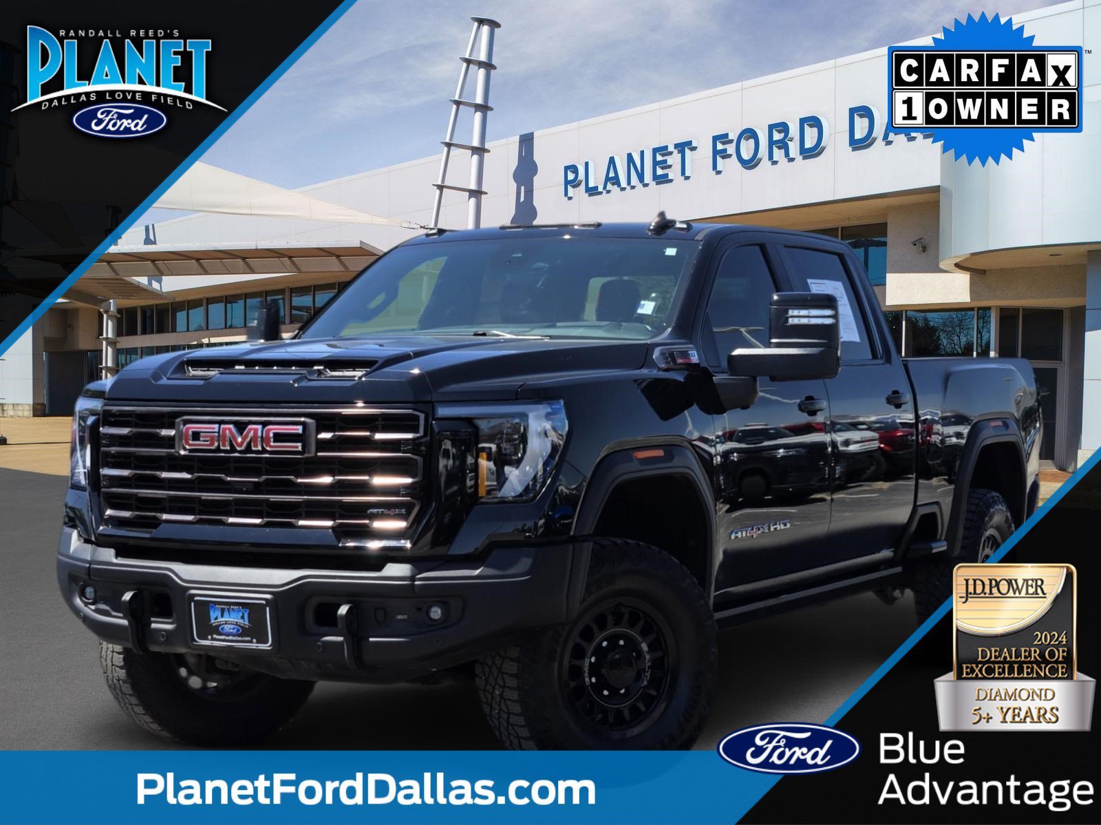 Certified Used 2025 Onyx Black GMC AT4X image 1