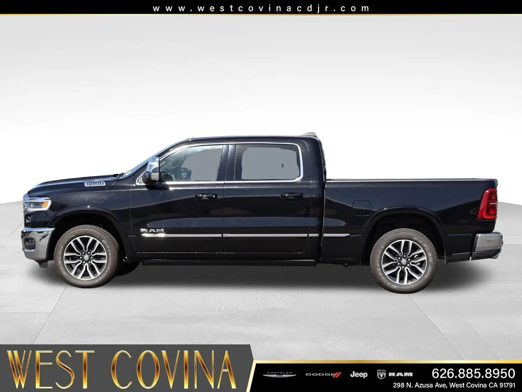New 2025 Diamond Black Crystal Pearl-Coat Exterior Paint RAM Limited image 8
