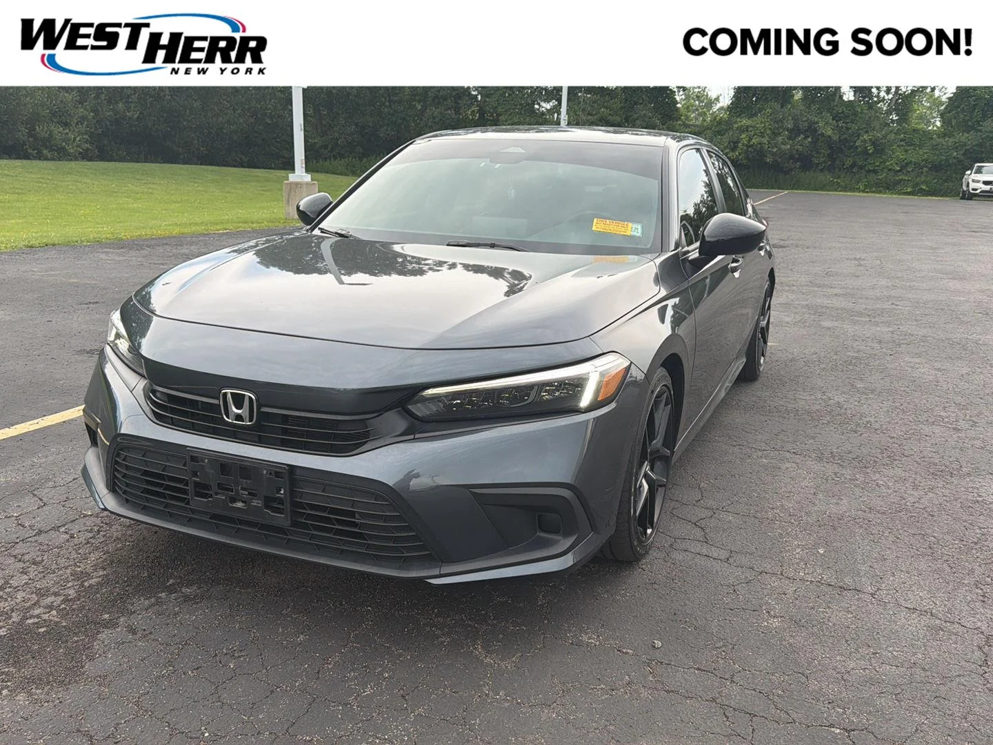 Used 2024 Meteorite Gray Metallic Honda Sport image 1