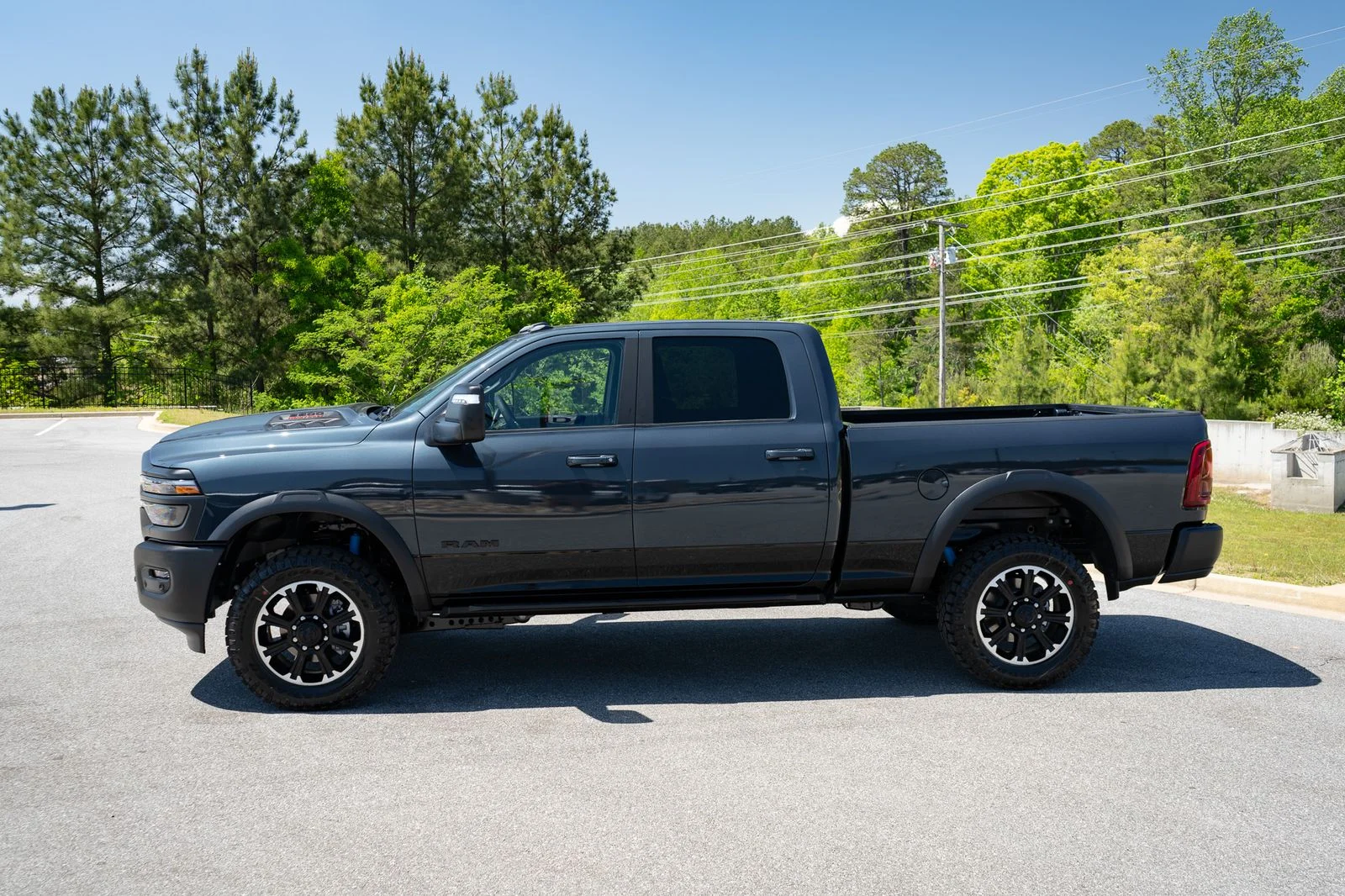 New 2026 Forged Blue Metallic Exterior Paint RAM Rebel image 5