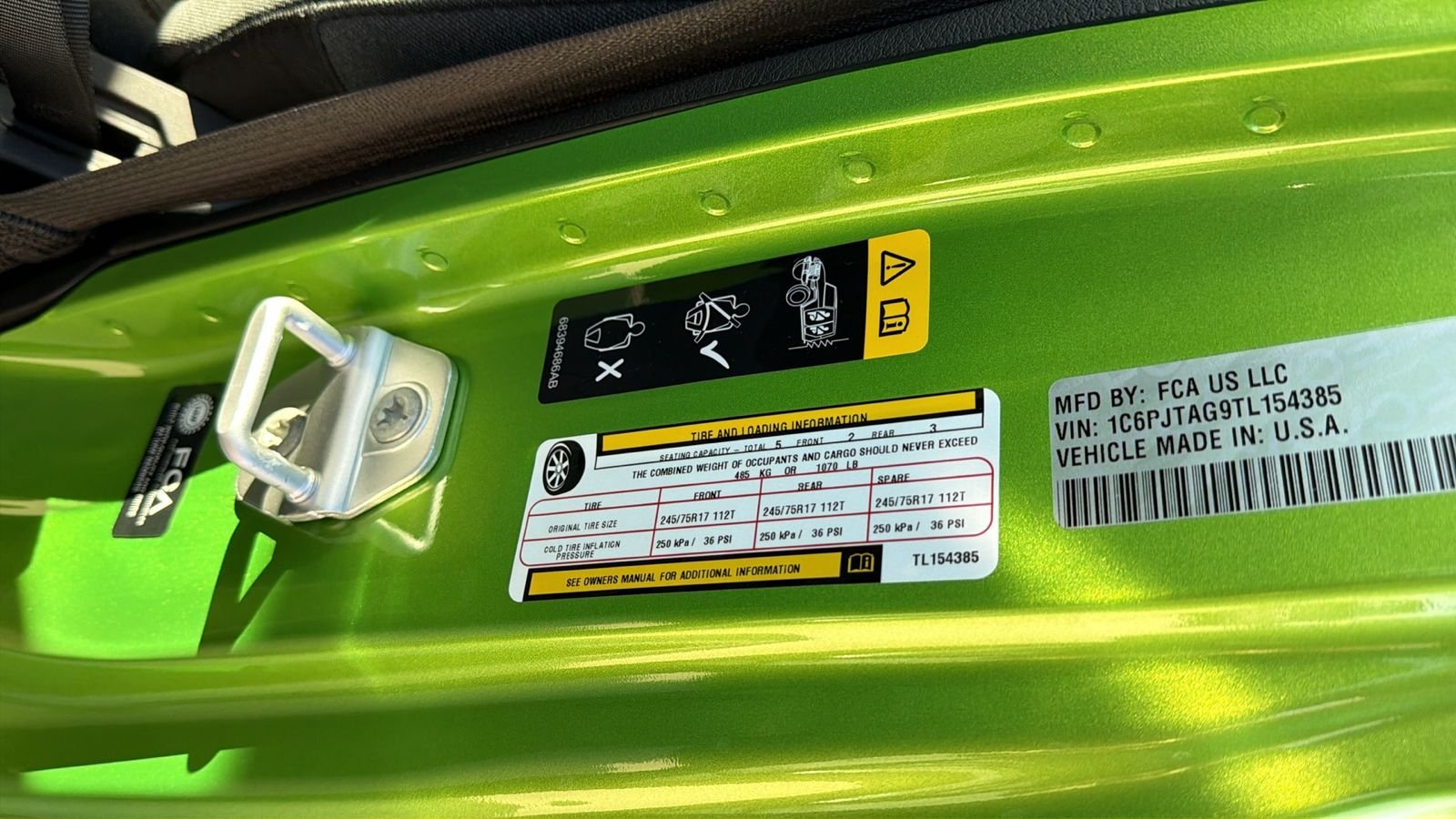 New 2026 Mojito Exterior Paint Jeep Sport S image 12