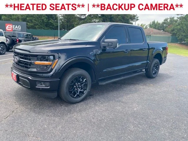 New 2026 Agate Black Metallic Ford XLT image 3