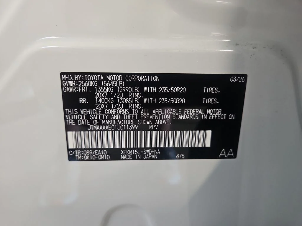 New 2026 COSMIC WHITE PEARL Subaru GT image 41