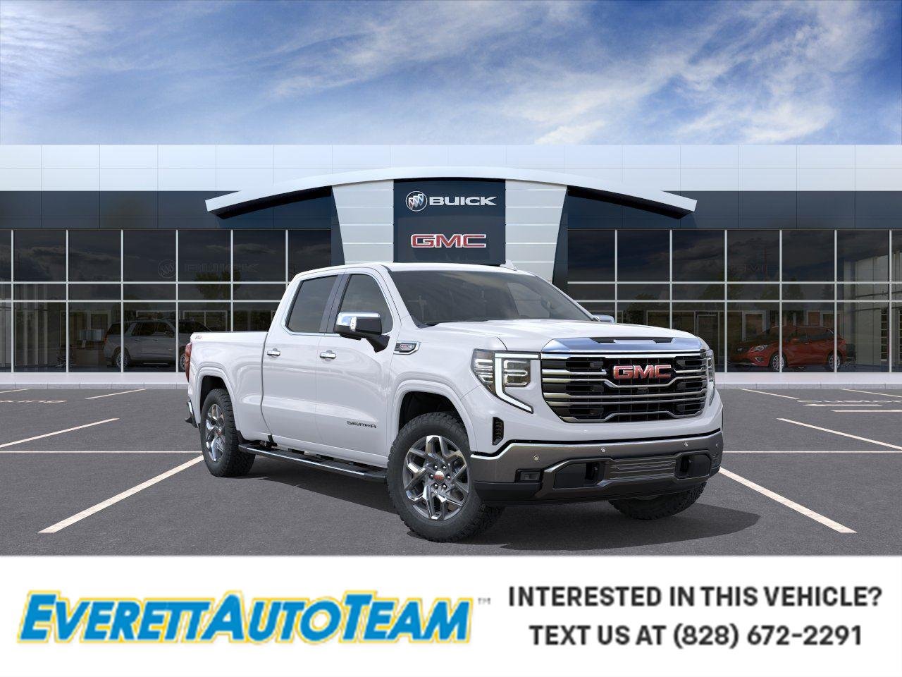 New 2026 Summit White GMC SLT image 1