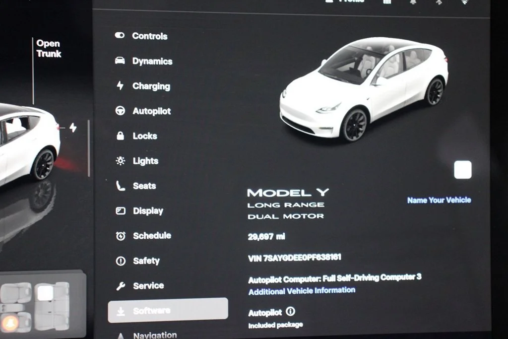 Used 2023 Pearl White Multi-Coat Tesla Long Range image 45