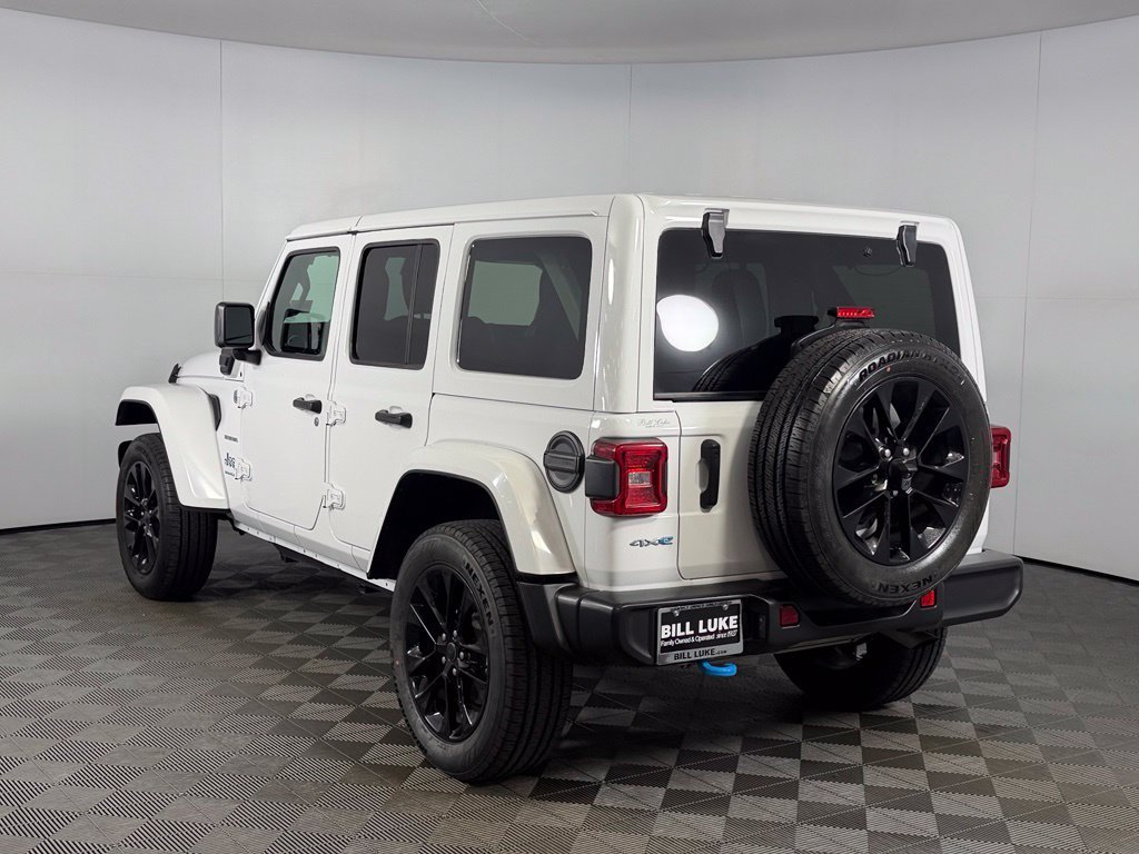 Certified Used 2024 White Jeep Sahara 4xe image 9