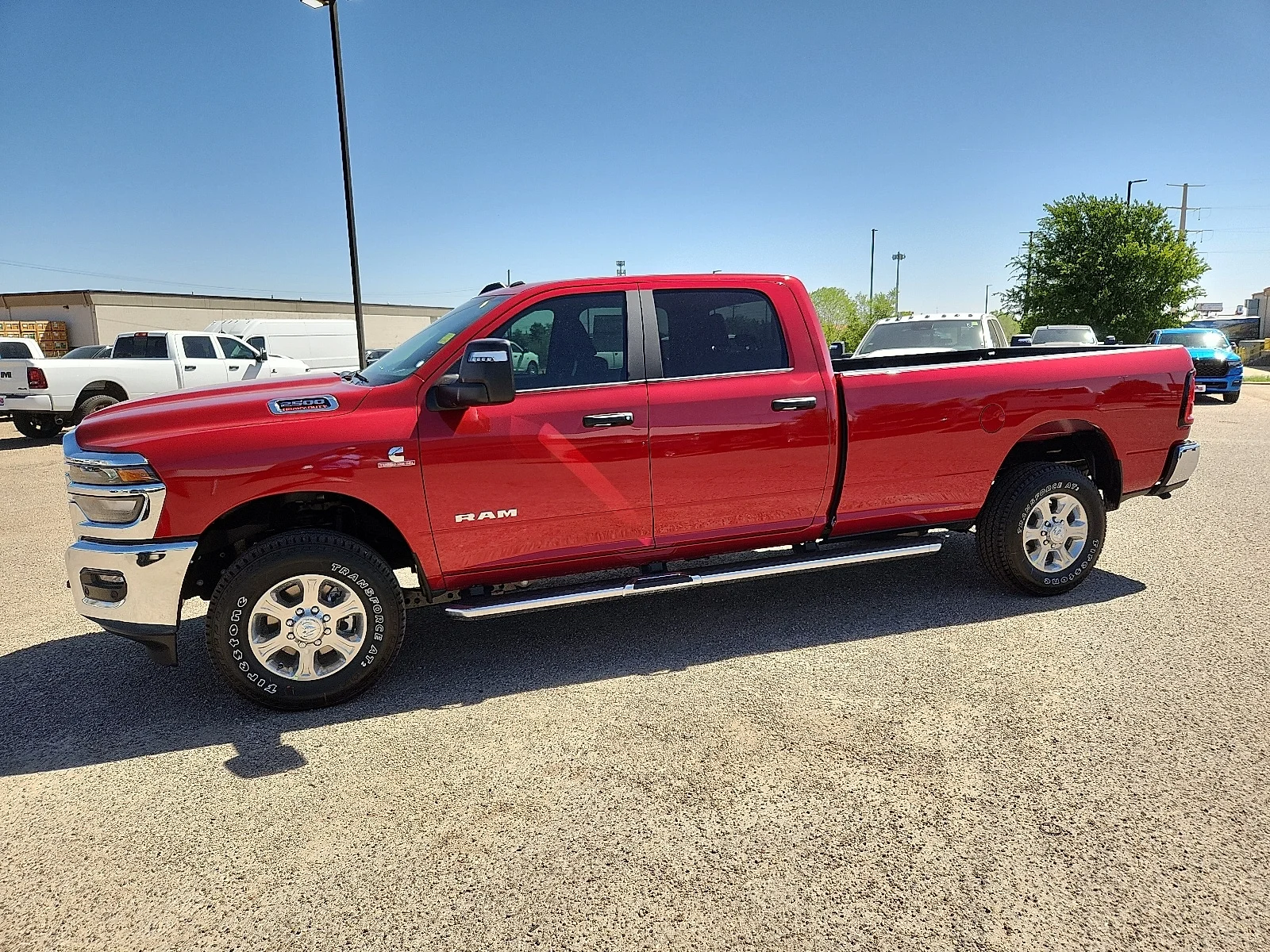New 2026 PR6 Molten Red Ram LONE STAR CREW CAB 4X4 8