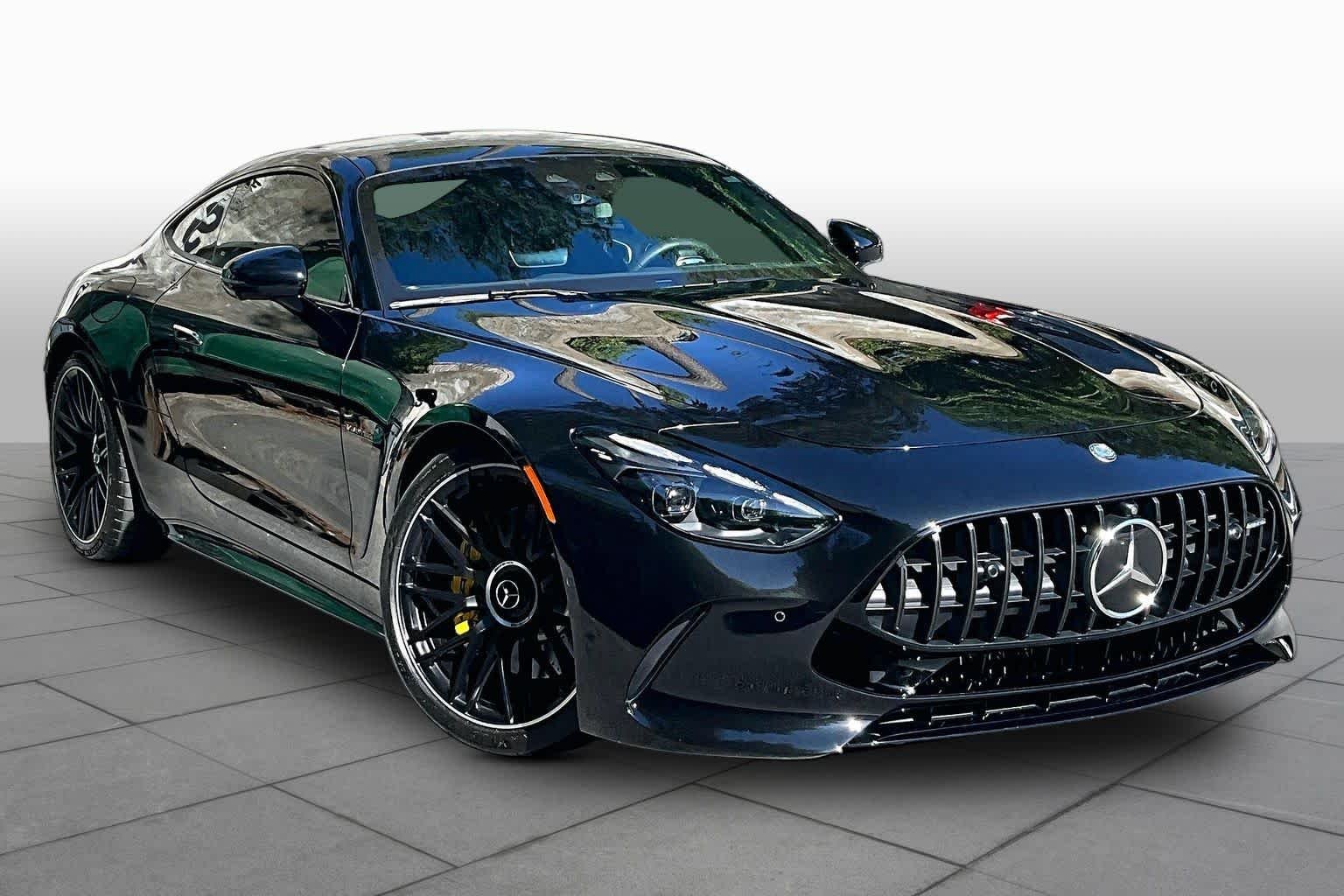 Certified Used 2025 Obsidian Black Metallic Mercedes-Benz AMG® GT 55 image 2