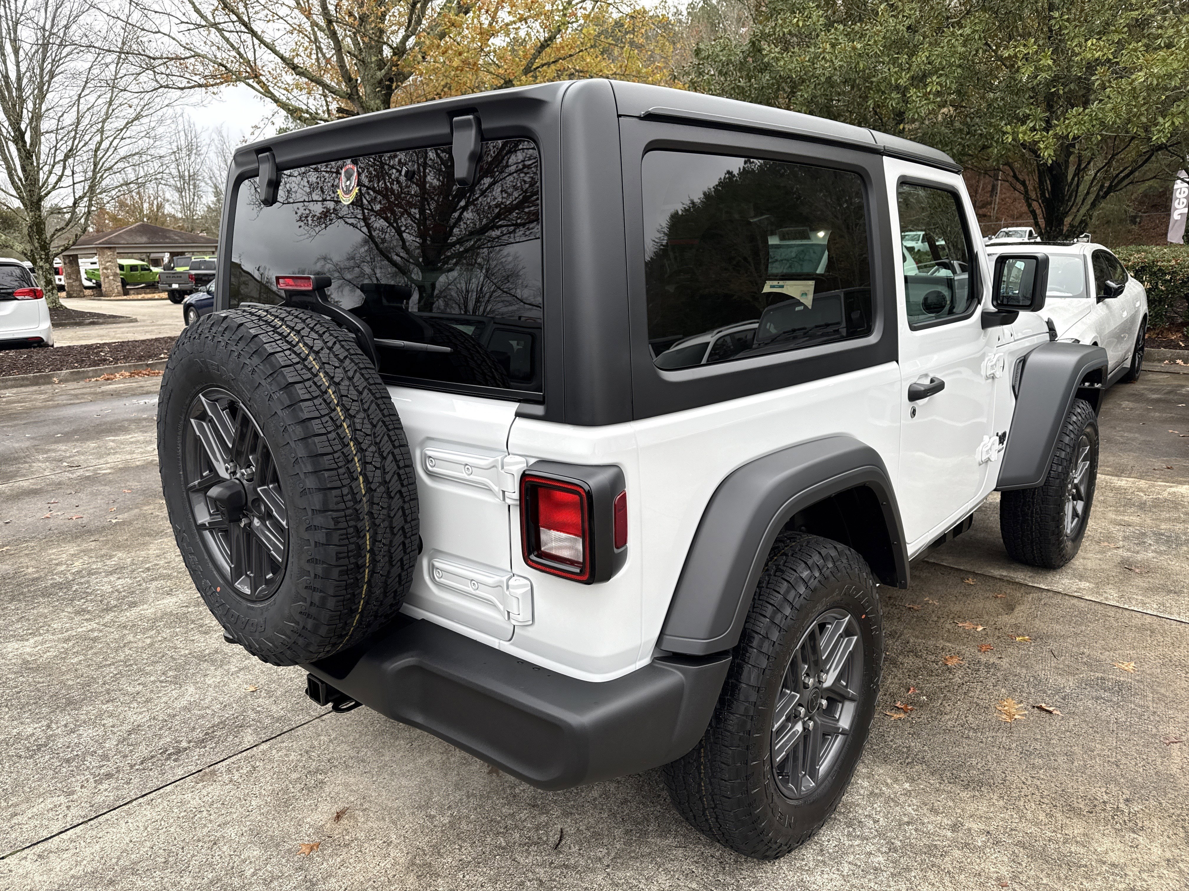 New 2026 Bright White Clearcoat Jeep Sport S image 7