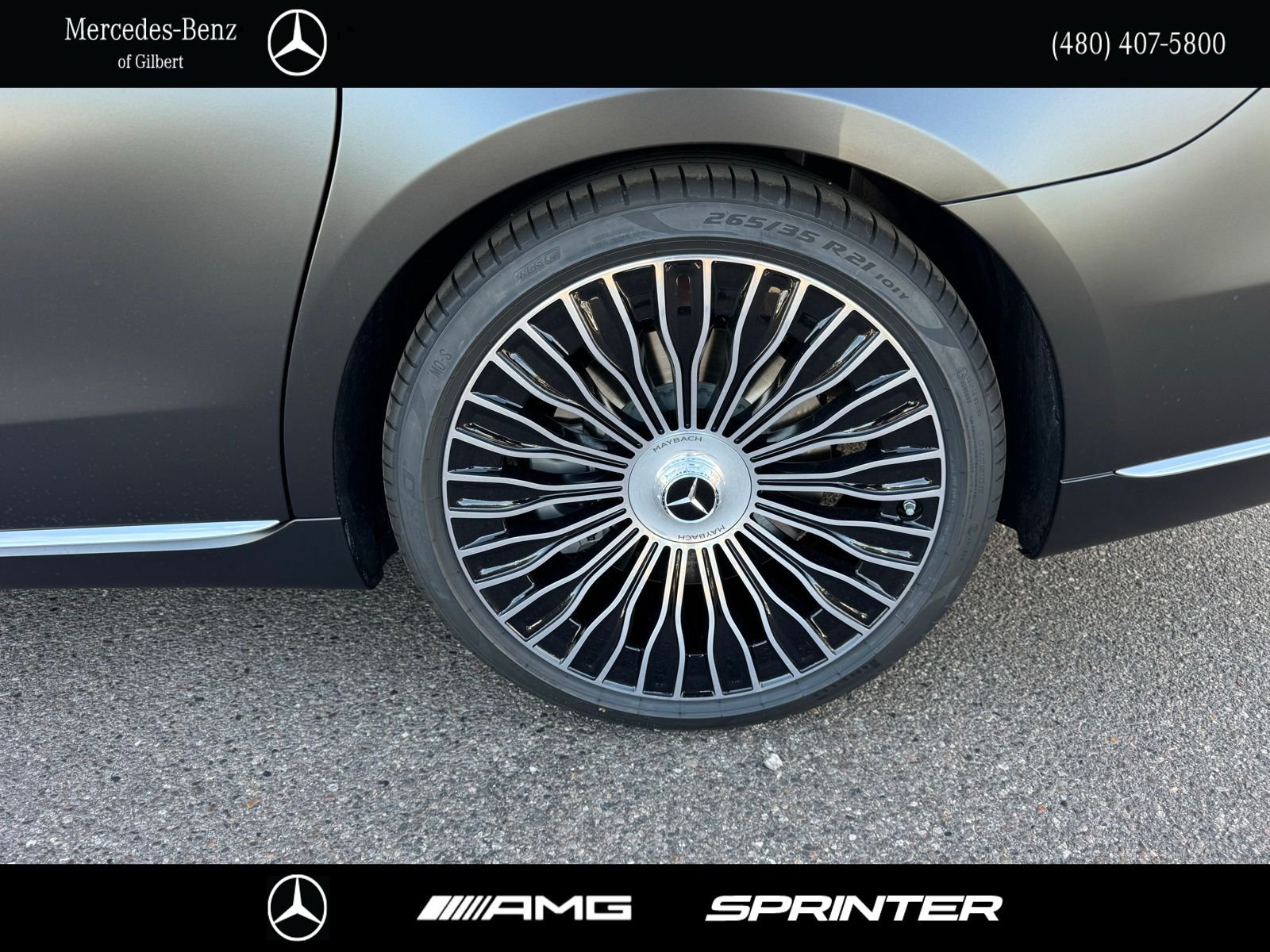 New 2026 MANUFAKTUR Graphite Grey Magno Mercedes-Benz Maybach S 580 image 6