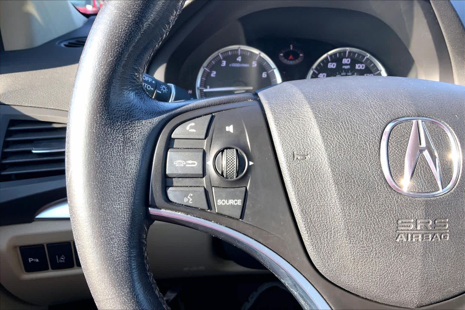 Used 2016 Crystal Black Pearl Acura w/Advance image 24