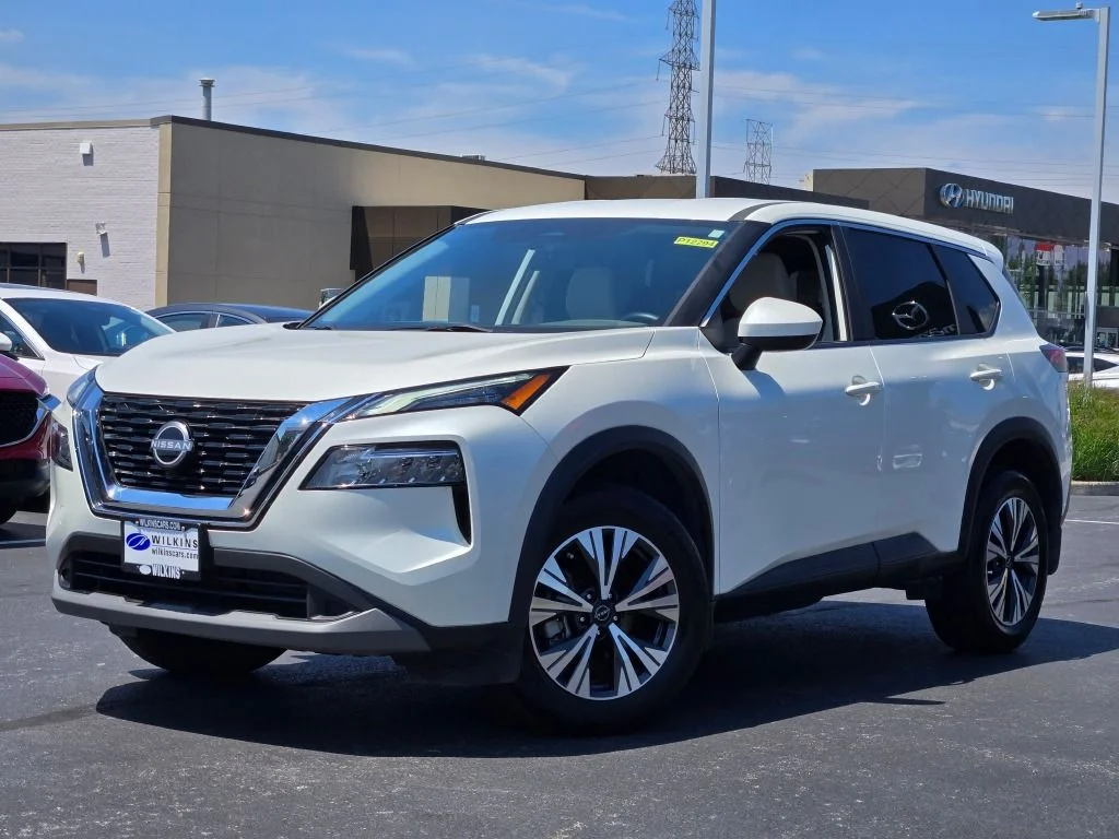 Used 2023 White Nissan SV image 1