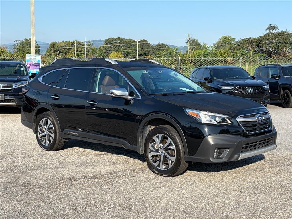 Used 2020 Crystal Black Silica Subaru Touring image 1