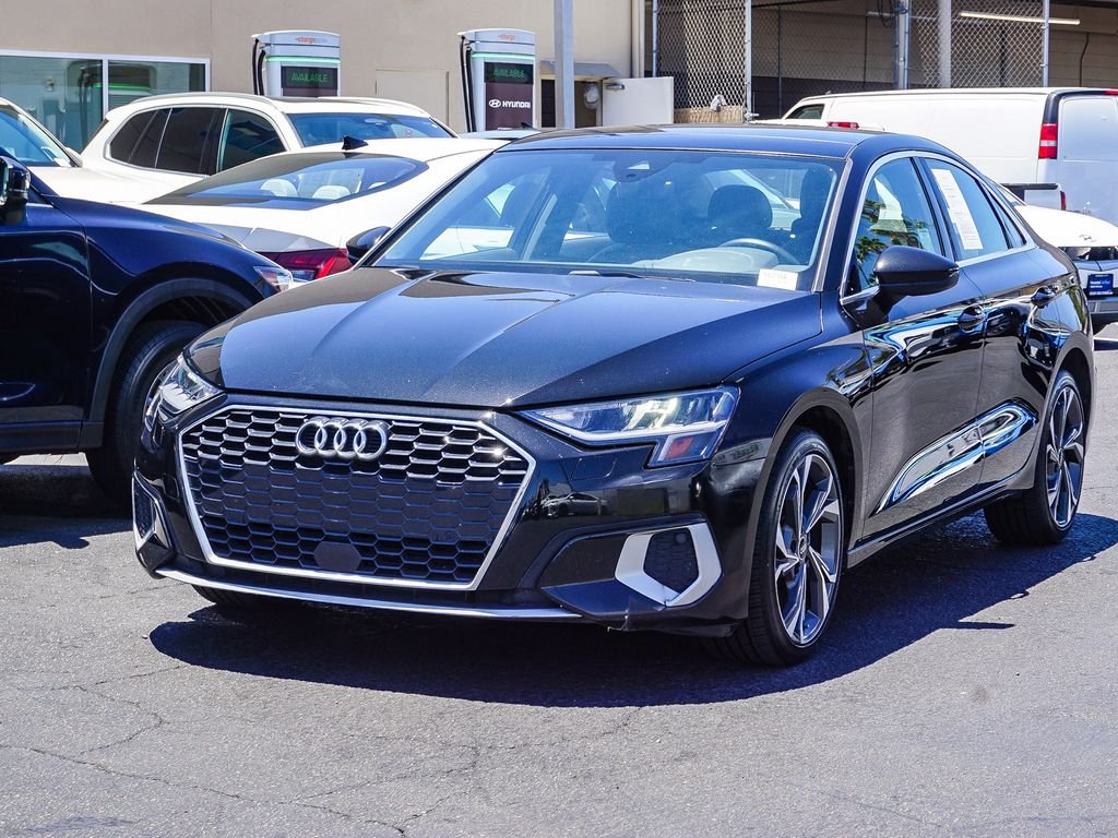Used 2022 Black Audi 40 Premium image 3