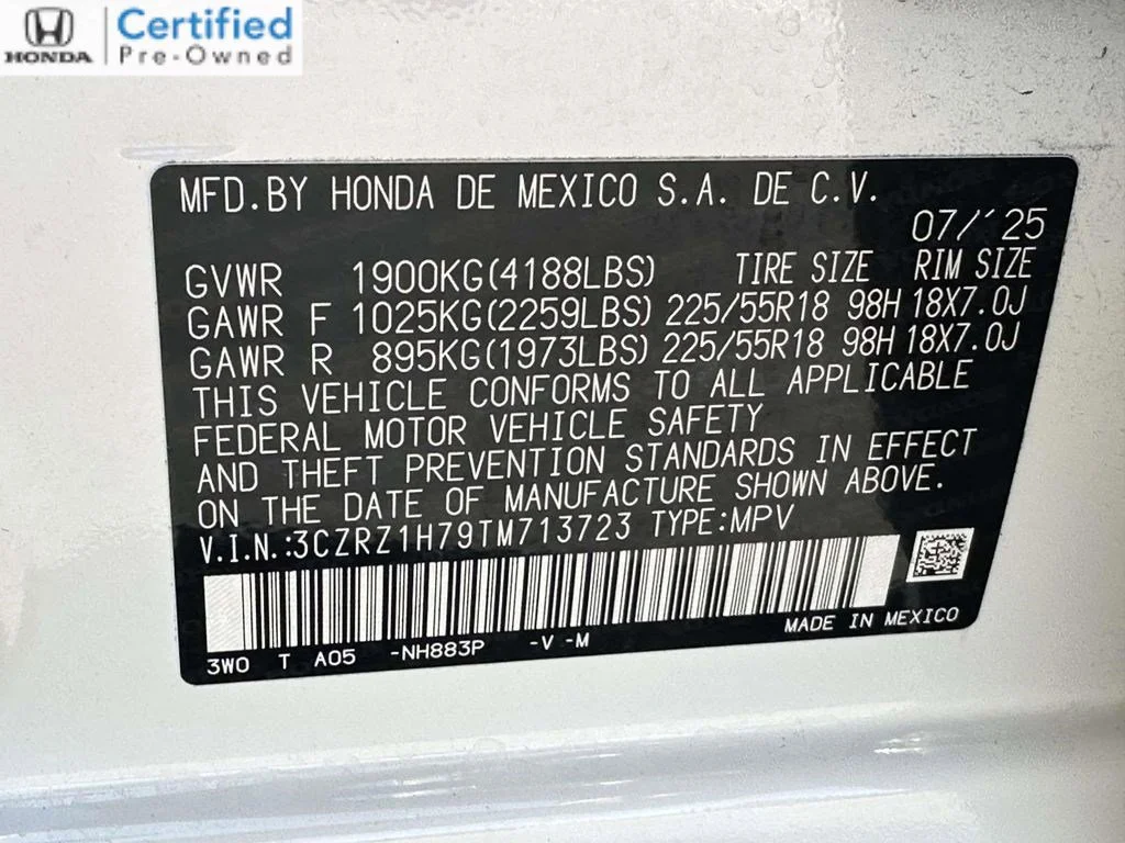 2026 Honda HR-V EX-L - Photo 60