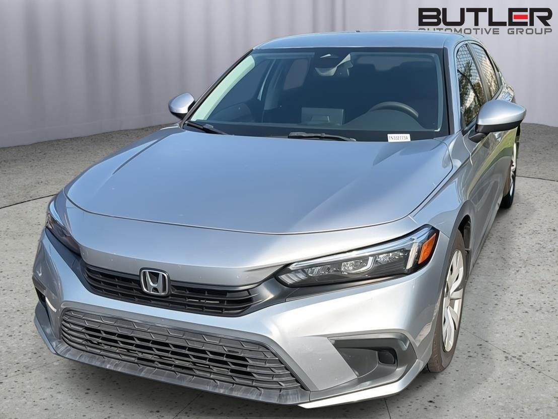 Used 2024 Lunar Silver Metallic Honda LX Sedan CVT image 3