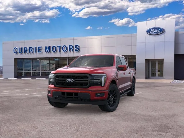 New 2026 Ruby Red Metallic Tinted Clearcoat Ford Lariat image 2