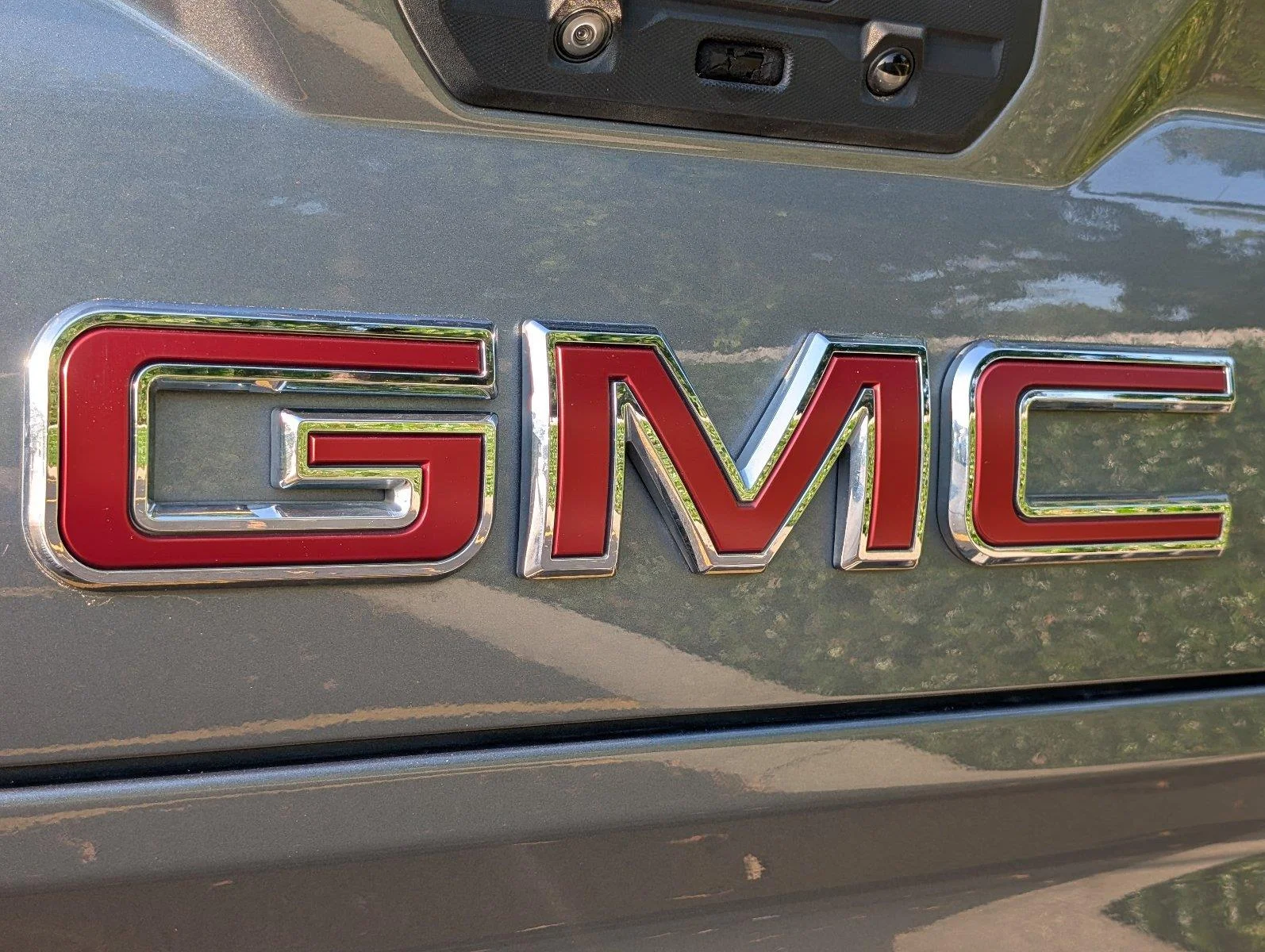 Used 2021 SATIN STEEL METALLIC GMC AT4 image 6