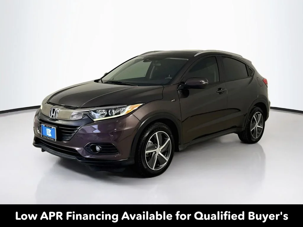 Certified Used 2022 Midnight Amethyst Honda EX image 3