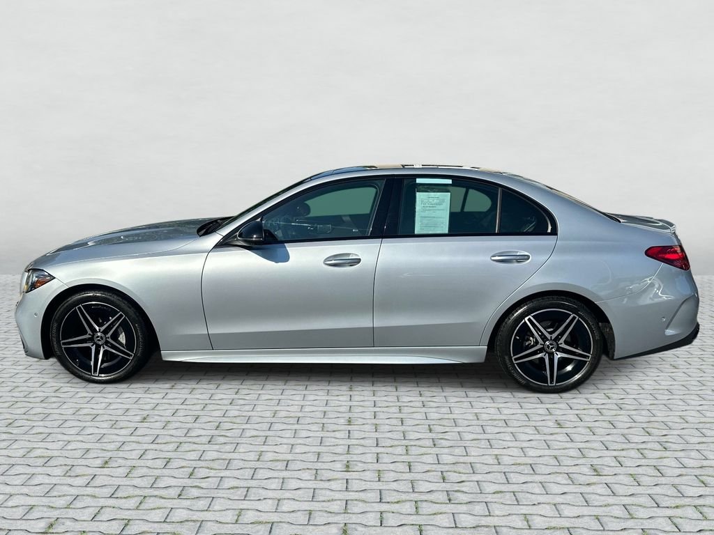 Certified Used 2025 Cirrus Silver Metallic Mercedes-Benz C 300 image 8
