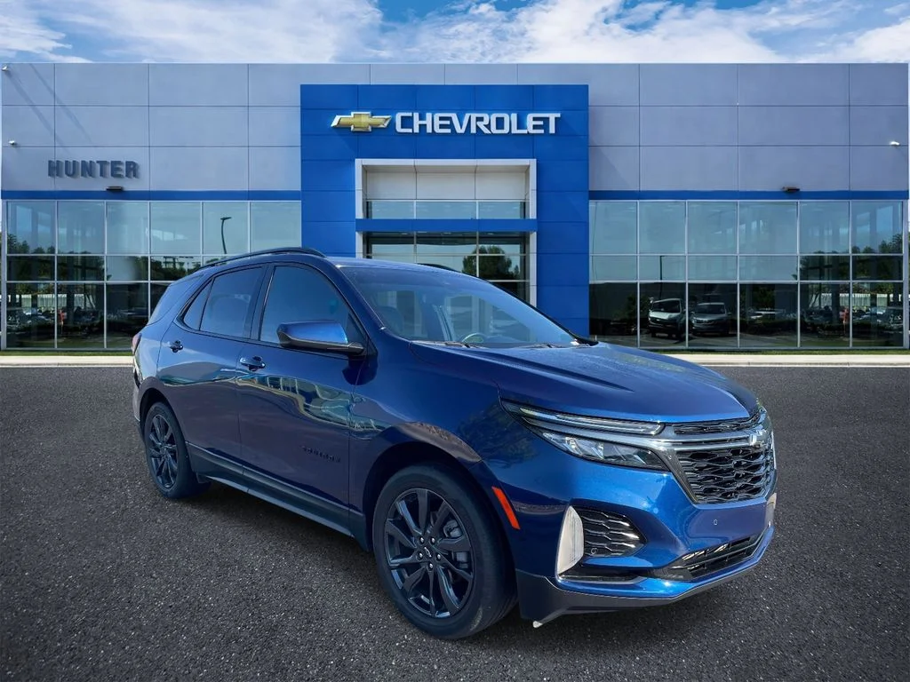 Used 2023 Blue Glow Metallic Chevrolet RS image 1