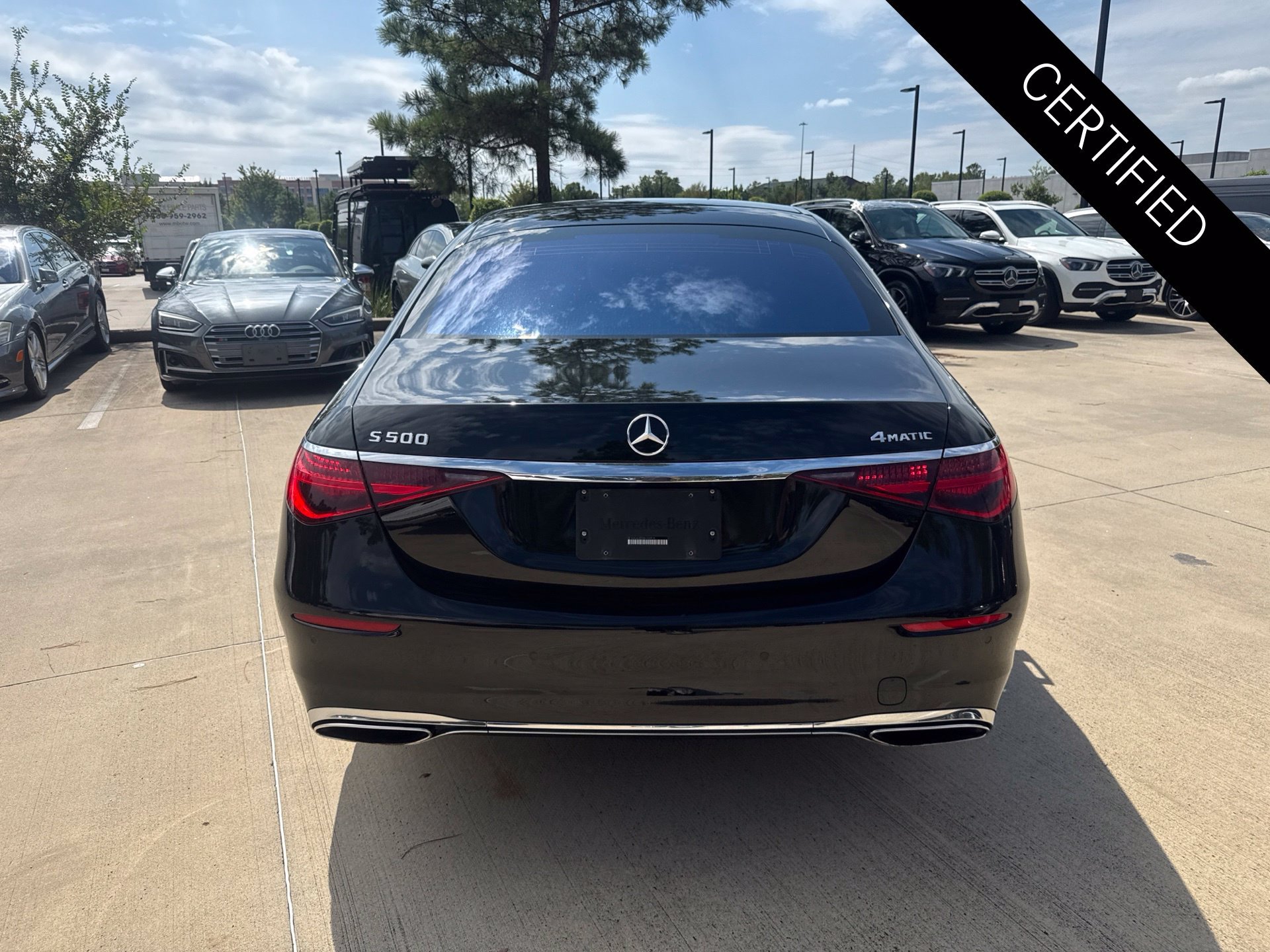 Certified Used 2022 Obsidian Black Metallic Mercedes-Benz S 500 image 5