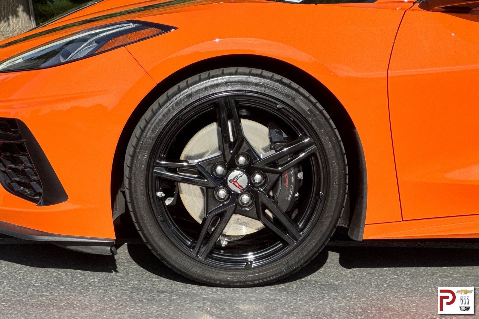 Used 2023 Orange Chevrolet Stingray image 32