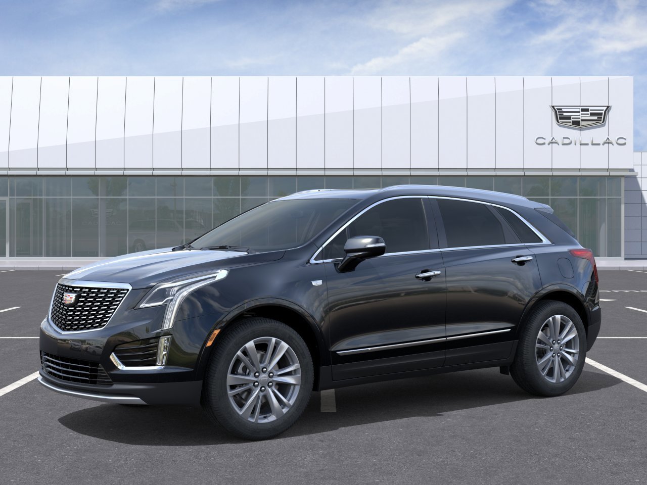New 2025 Stellar Black Metallic Cadillac Premium Luxury image 2