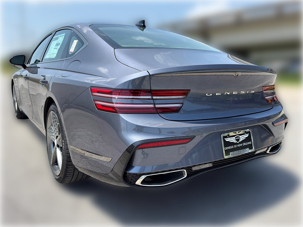 New 2027 Ceres Blue Metallic Genesis 3.5T Sport Prestige image 6