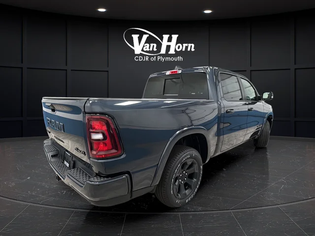 New 2026 Forged Blue Metallic Exterior Paint RAM Big Horn/Lone Star image 7