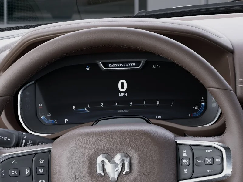 New 2026 Forged Blue Metallic Exterior Paint RAM Laramie image 43