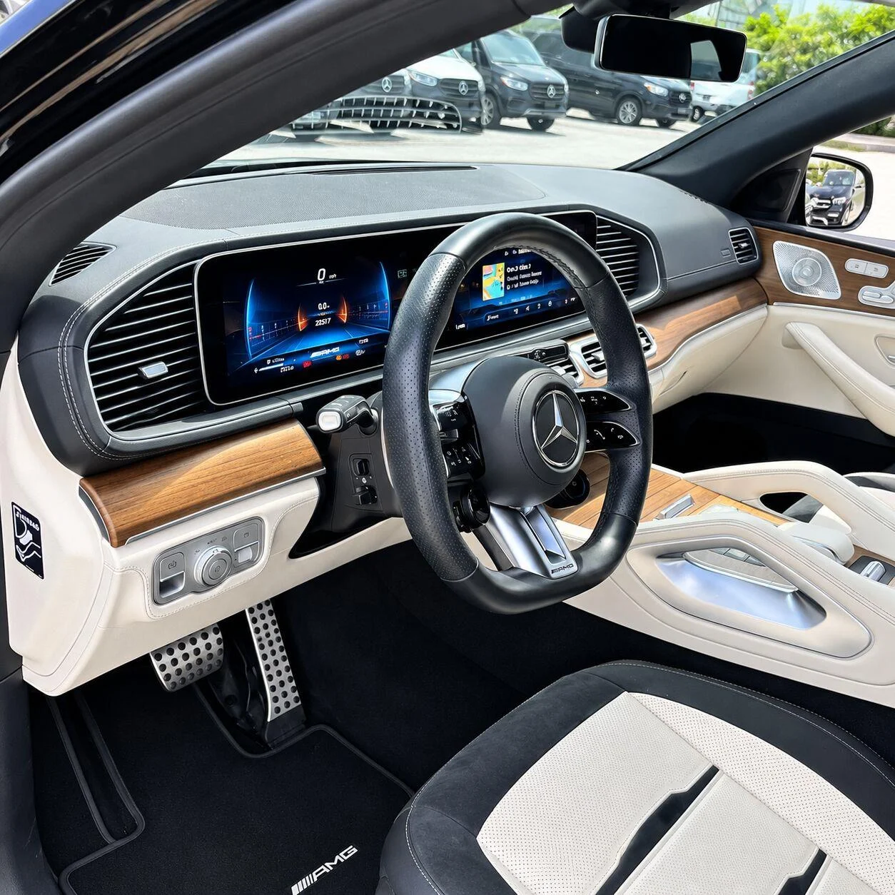 Certified Used 2024 Obsidian Black Metallic Mercedes-Benz AMG® GLE 53 image 6