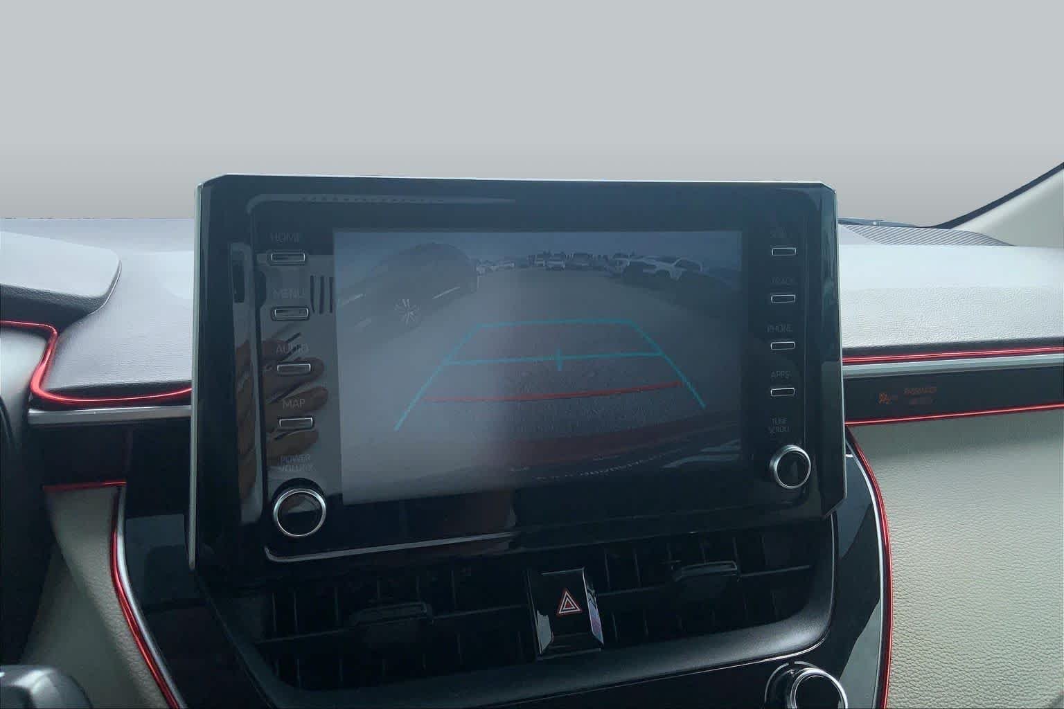 Used 2020 Barcelona Red Metallic Toyota LE image 25