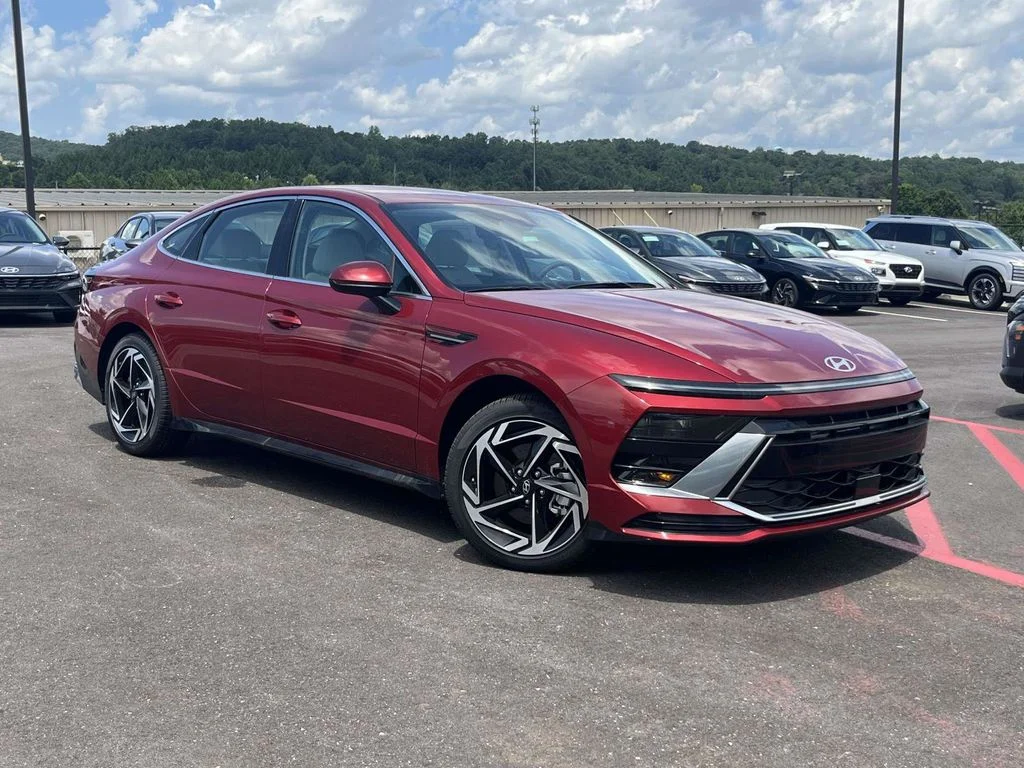 New 2026 Red Hyundai SEL Sport image 1