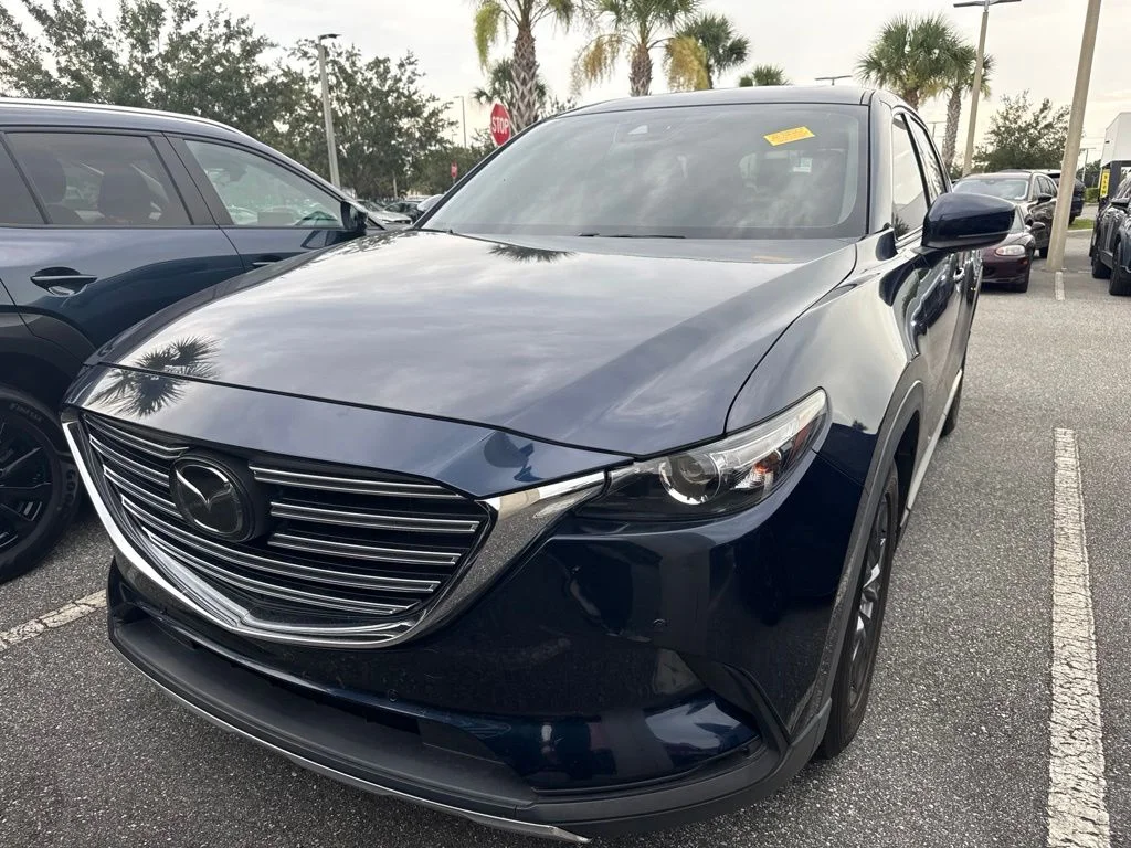 Certified Used 2021 Blue Mazda Touring image 2