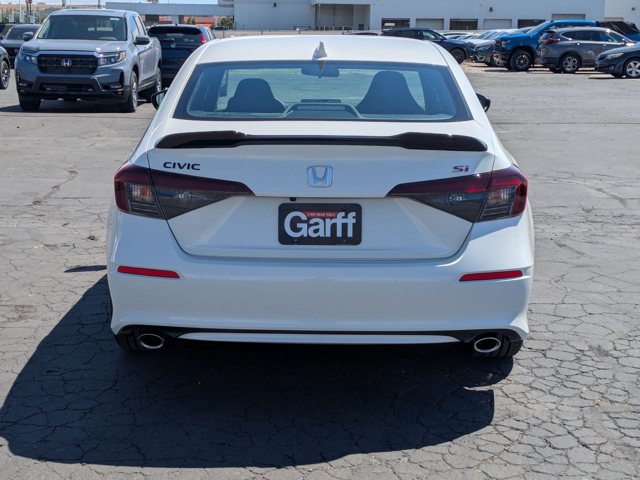 New 2026 Platinum White Pearl Honda Manual image 4