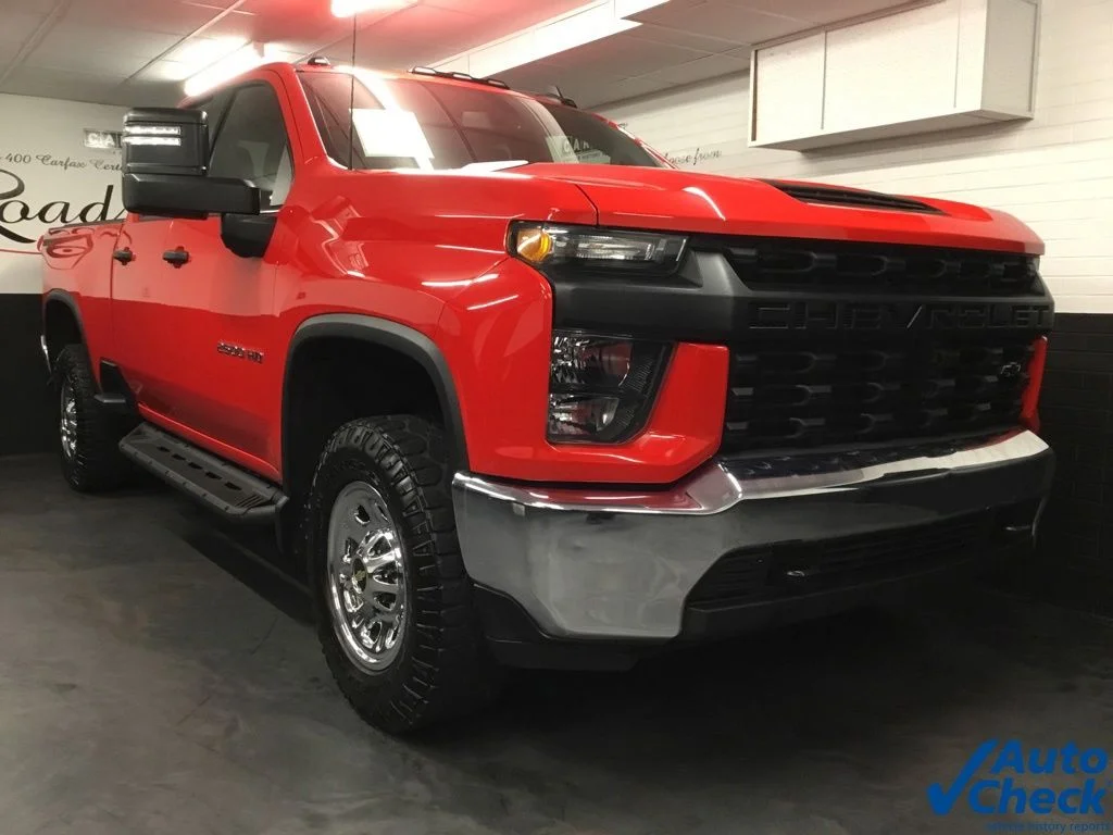 Used 2020 Red Chevrolet Work Truck image 3
