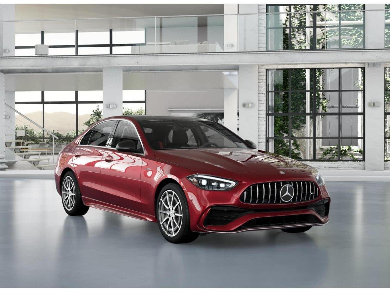 New 2026 MANUFAKTUR Patagonia Red Metallic Mercedes-Benz AMG® C 43 4MATIC® Sedan image 10