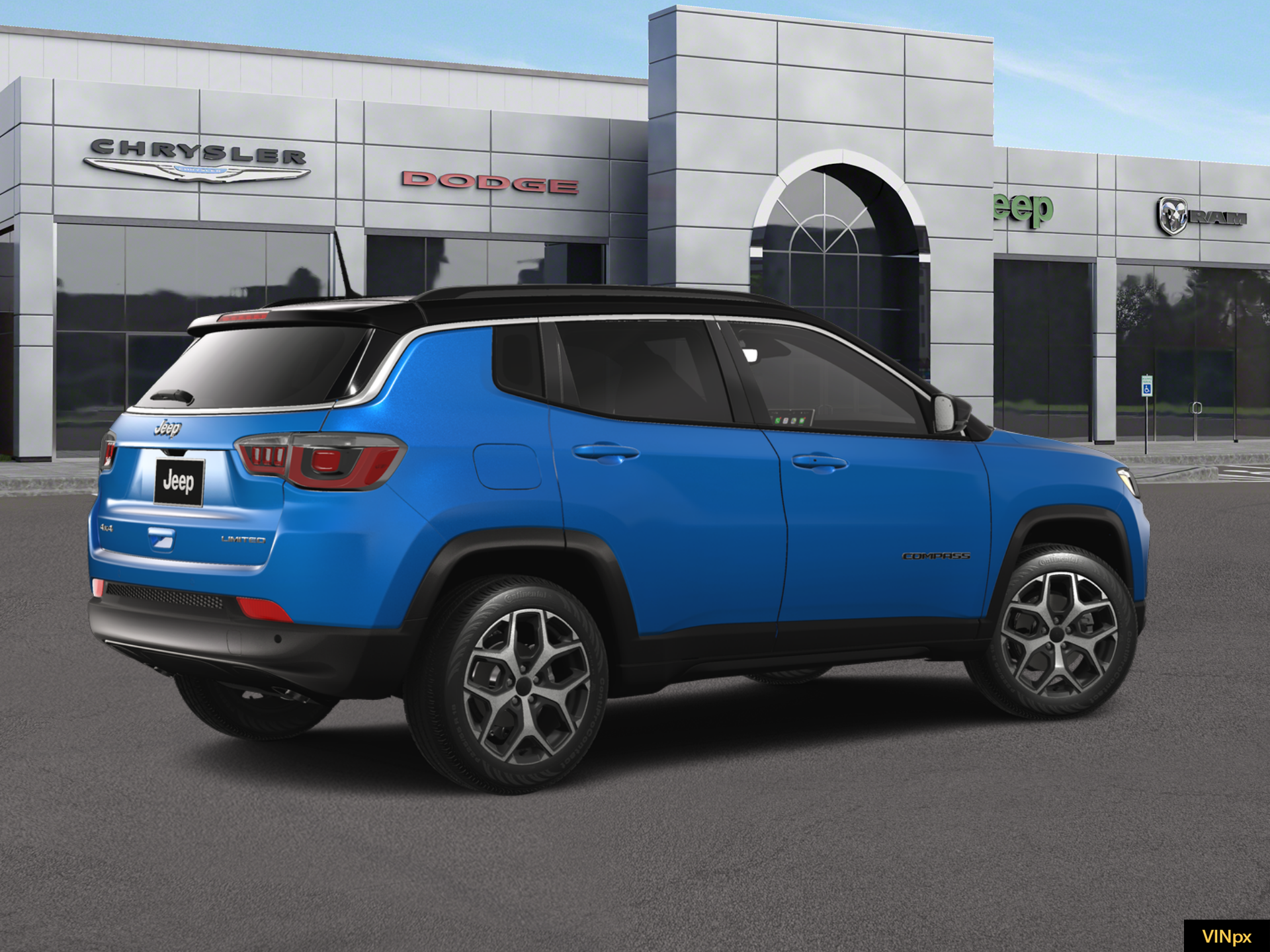 New 2026 Hydro Blue Pearlcoat Jeep Limited image 8