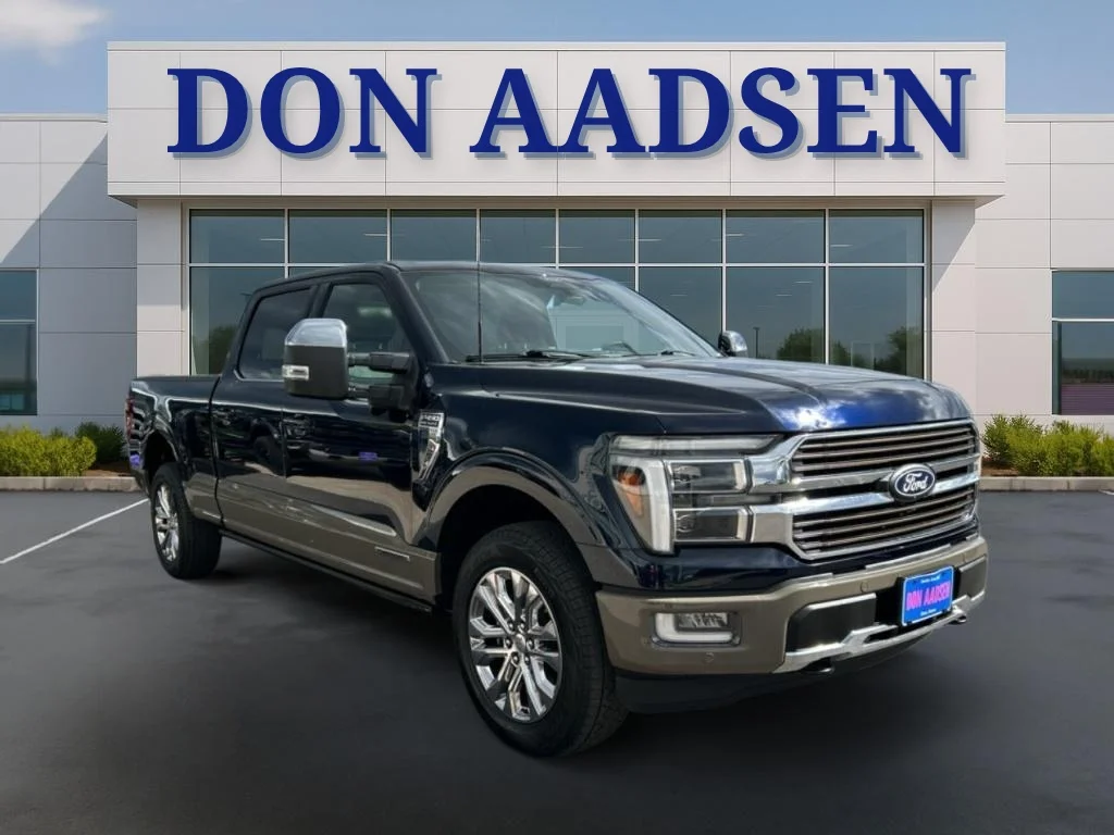 Certified Used 2025 Antimatter Blue Metallic Ford King Ranch image 3