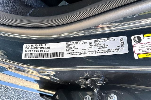 New 2026 Ram 1500 Big Horn/Lone Star 4D Crew Cab