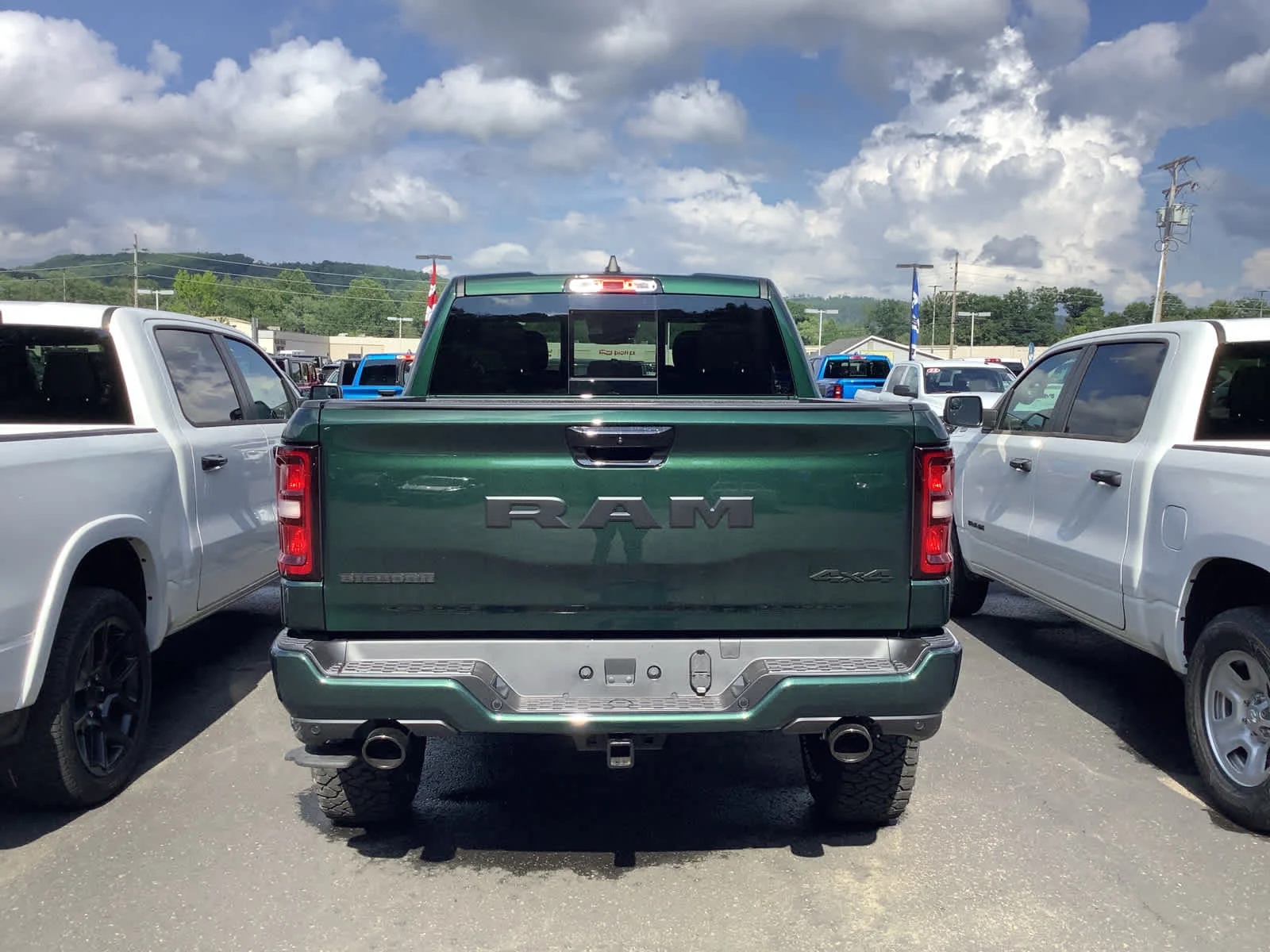 New 2026 Serrano Green Metallic Ram Big Horn image 5