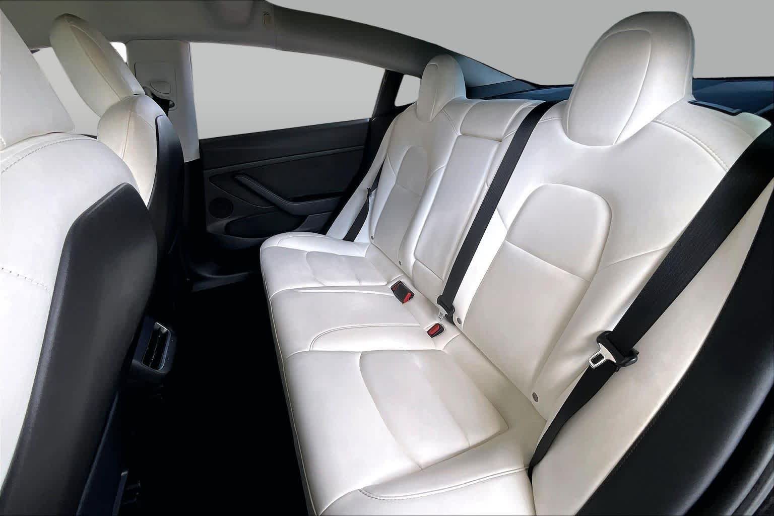 Used 2021 Solid Black Tesla Standard Range Plus image 17