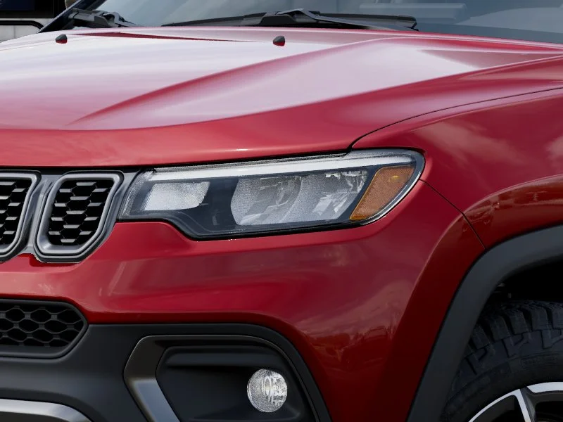 New 2026 Red Hot Pearl-Coat Exterior Paint Jeep Trailhawk image 6