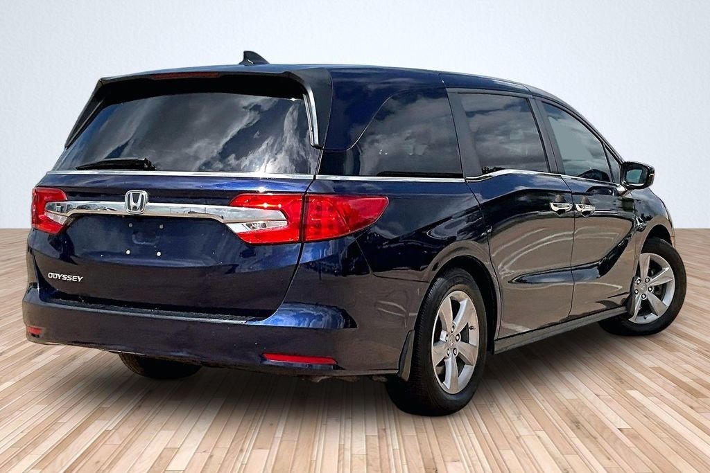 Used 2020 Blue Honda EX-L image 2