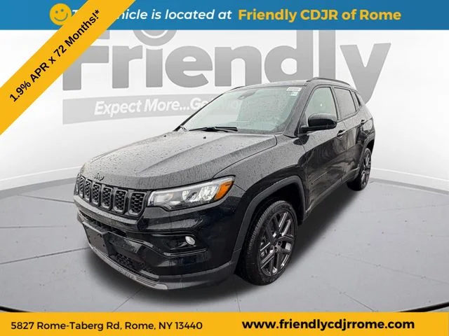 New 2026 Diamond Black Crystal Pearl-Coat Exterior Paint Jeep Limited image 1