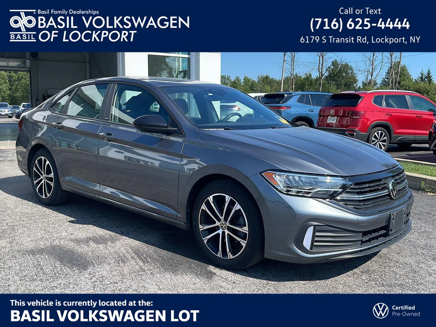 Certified Used 2024 Platinum Gray Metallic Volkswagen Sport image 1